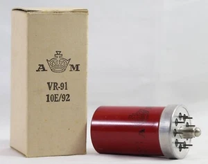 Lampe "VR 91" 10E/92 - Originalkarton Kennzeichnung "Air Ministry" - AM - Bild 1 von 5