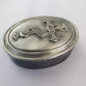 = Great Jubilee 2000 Metal Jewelry Box 3" Length 1" Height - Picture 1 of 6