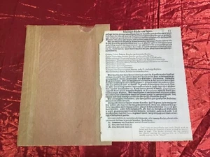 Rare 1648 Leaf from Francoys Caron work on Japan and Siam page 53-54 - Picture 1 of 3