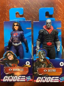G.I. Joe Destro & Baroness Figur 2er Set - Bild 1 von 2