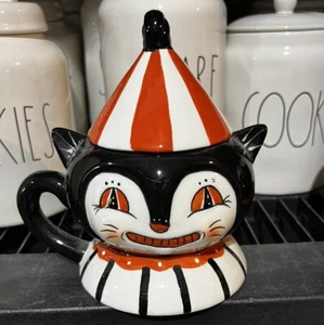 Johanna Parker Carnival Cottage Cat Mug Rare HTF - Picture 1 of 1