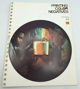 Kodak  1970 Printing Color Negatives 4th Ed 2nd Print Vintage Photography Camera - Picture 1 of 5