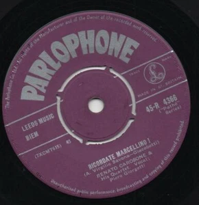 RENATO CAROSONE & HIS SEXTET lazzarella*ricordate marcellino 1957 UK PARLOPHONE - Picture 1 of 2