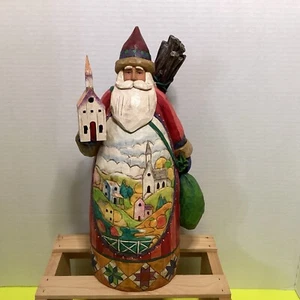 Vintage 2004 Jim Shore God's Blessings are Forever Santa Heartwood Creek #118433 - Picture 1 of 11