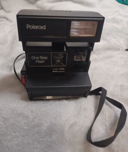 Vintage Polaroid One Step Blitzkamera 600 Film getestet & funktionsfähig - Bild 1 von 7