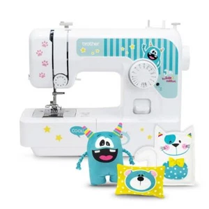 Brother J14s Nähmaschine kullaloo Edition - Inkl. Nähkursanleitung für Kinder