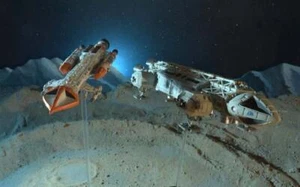 Sixteen 12 set action figure Space 1999: replica Eagle e Hawk in metallo/PVC - Foto 1 di 4