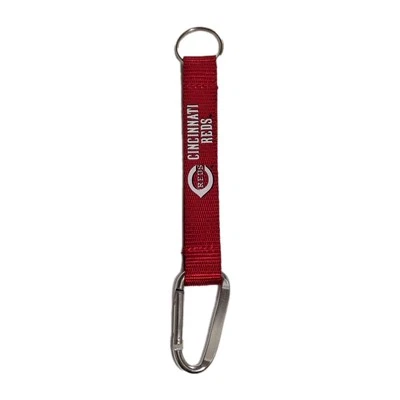 Cincinnati Reds Officially Licensed MLB Carabiner Keychain Lanyard Key Ring New  - Image 1 of 4
