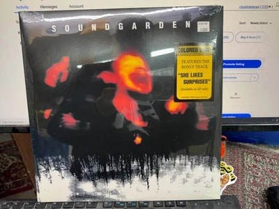 SOUNDGARDEN Superunknown 2LP COLORED VINYL SEALED HYPE STICKER RARE 1994 - Image 1 of 3