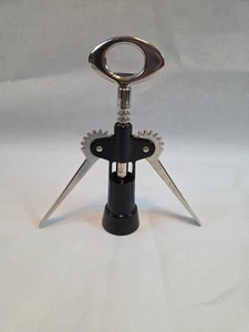 Cavatappi Alato Tavernello Nero XL Apri Vino Made In Italy - Foto 1 di 17