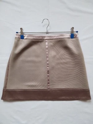 🔥VERSACE women's mini skirt, Color: dark powdery. Size: 12/46. Made in Italy!👌 - Image 1 of 4