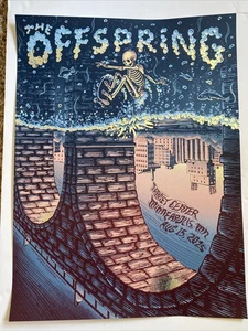 The Offspring Foil Tour Poster-Target Center MN xx/40 - Picture 1 of 7