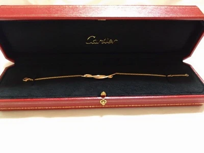 Pulsera Cartier Entrelace Oro Rosa 18K Usada Foto 1 de 4