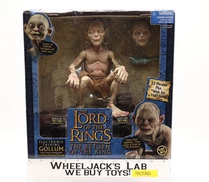 Electronic Talking Gollum Lord of the Rings Return of the King ToyBiz NEW SEALED - Picture 1 of 6
