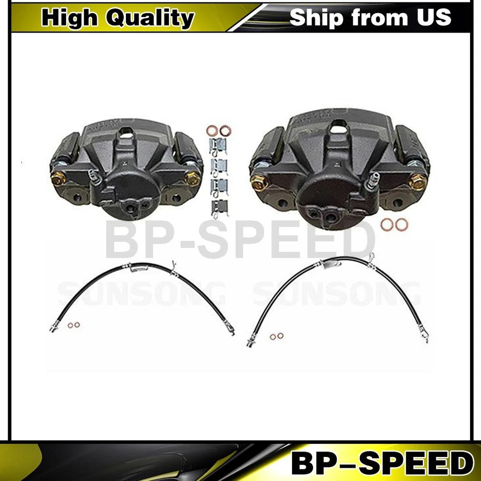 Pinza de freno delantera freno manguera hidráulica línea de freno se adapta a 2008 2009 2010 Scion xB Foto 1 de 4