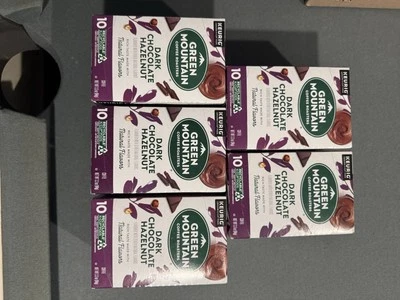 Dark Chocolate Hazelnut Green Mountain 50 K-Cup Coffee Pods Keurig - Image 1 of 4