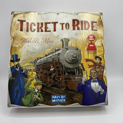 Days of Wonder Ticket To Ride by Alan R. Moon Train Adventure Board Game - Image 1 of 4