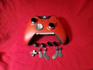 Xbox One Controller Elite1 New Joysticks Red - Picture 1 of 6