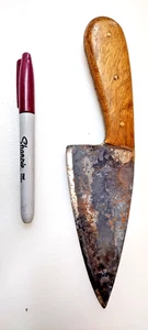 Schönes Custom Handmade 10" Messer gestempelt MH unbekannter Hersteller Nachlass Fund alt GD - Bild 1 von 15