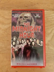 THE MIDNIGHT HOUR VHS Collector’s Edition Anchor Bay Red Clamshell Tested - Picture 1 of 5