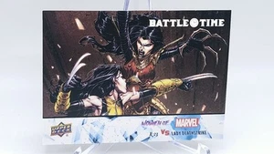 2024 Upper Deck Women of Marvel Battle Time X-23 vs Lady Deathstrike BT-7 - Picture 1 of 2