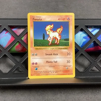 Ponyta 60/102 Base Set Shadowless - Common Pokemon Card Vintage 📈🔥 - Image 1 of 2