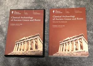 The Great Courses Classical Archaeology of Ancient Greece Rome (DVD Set & Book) - Picture 1 of 4
