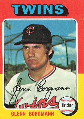 1975 Topps #127 Glenn Borgmann - Image 1 of 2
