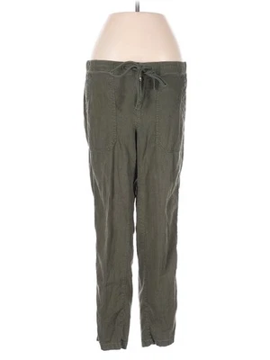 Pantalones de lino verde Lou & Grey para mujer S Foto 1 de 2