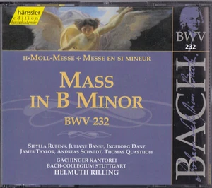 Bach, Rubens, Banse, Danz -Mass In B Minor BWV 232- 2xCD Box-Set near mint - Bild 1 von 1