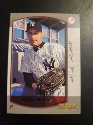 andy pettitte 2000 TOPPS  BOWMAN  #66 YANKEES - Image 1 of 2