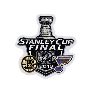 2019 Official NHL Stanley Cup Final Dueling Patch Boston Bruins St Louis Blues - Picture 1 of 2