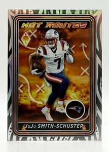 2023 Panini Phoenix Hot Routes Silber Juju Smith-Schuster New England Patriots - Bild 1 von 2