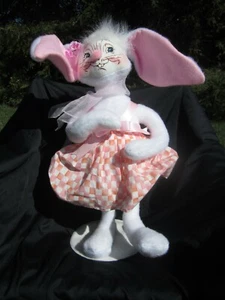 2003 EASTER ANNALEE 20" SPRING GIRL BUNNY EXCELLENT!! - Picture 1 of 11