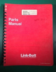 Link Belt LS5000 Excavator Parts Book - Picture 1 of 6