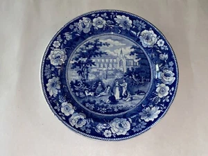 Historischer Staffordshire Batalha Portugal Teller 8 3/8" ca. 1825 LNRP2 - Bild 1 von 5