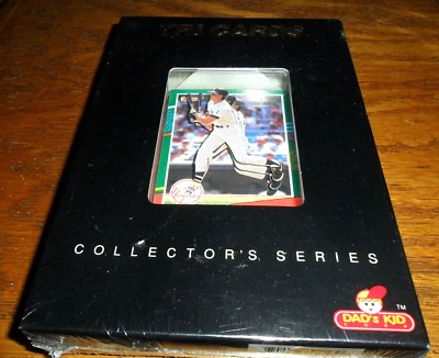 Tri Cards Serie Coleccionista TARJETA DE BÉISBOL Kevin Maas NEW YORK YANKEES Papá Niño Foto 1 de 2