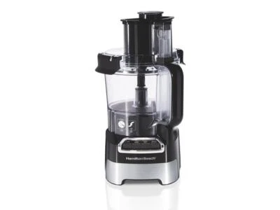 Hamilton Beach 70723G Black & Stainless 10 Cup Stack & Snap Big Mouth Food Proce - Image 1 of 4