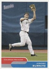2004 Bazooka Minis #24 Jeromy Burnitz Colorado Rockies