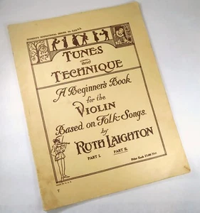 Schmidts Erziehungsreihe 202 Antik 1921 Anfänger Geige Volkslieder Musik - Bild 1 von 5