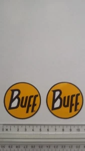 BUFF - 2 Sticker / Decal - bike, bmx, winter, road, car, truck, skate, hat, ram - Picture 1 of 1