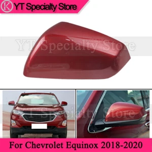For Chevrolet Equinox 2018-2020 Left Rearview Door Mirror Cover Shell Cap Red - Bild 1 von 8