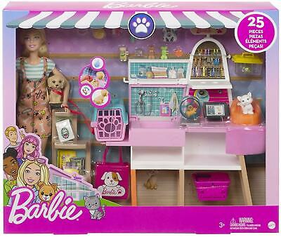 Mattel Barbie: Pet Supply Store Playset Colour Changing Dog New & Boxed • 27.72£