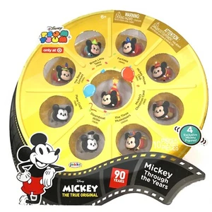 NUEVO Disney Tsum Tsum - 90 cumpleaños Mickey a través de los años - exclusivo de Target - Imagen 1 de 3