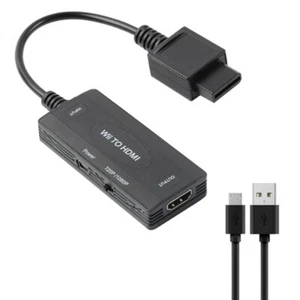 Para Wii a HDMI Adaptador Convertidor Audio Video Full HD TV 1080p HDMI Cable DA - Imagen 1 de 5