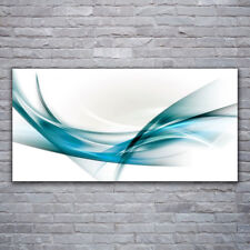 Print on Glass Wall art 120x60 Picture Image Abstract Lines Art