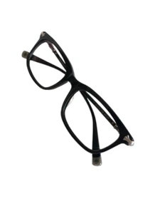 Rare Chrome Hearts FANHATCH Eyeglasses – Black Frame, Silver 925 Temples - Picture 1 of 8