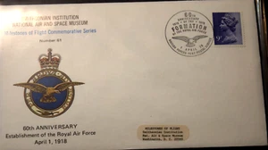 MILESTONE FLIGHT No 60 "70th Anniversary of the Royal Air Force," (04-01-1978) - Picture 1 of 3
