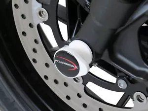 Protectores de horquilla Yamaha MT-09 Tracer 15-18 plástico blanco - bronce eléctrico - Imagen 1 de 1
