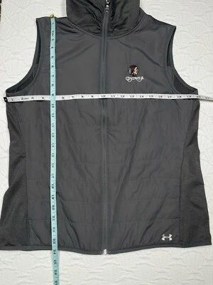 Chaleco de golf CUSCOWILLA Lake Oconee cremallera completa, para mujer talla grande - gris Foto 1 de 4
